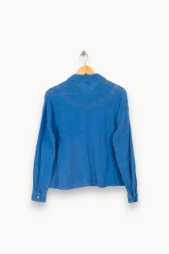 Cheap Ekyog Blouse hiver 100% bambou - XS/34 Bleu