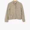 Sale Ines de la Fressange Paris Blouson Dino - 36 Marron