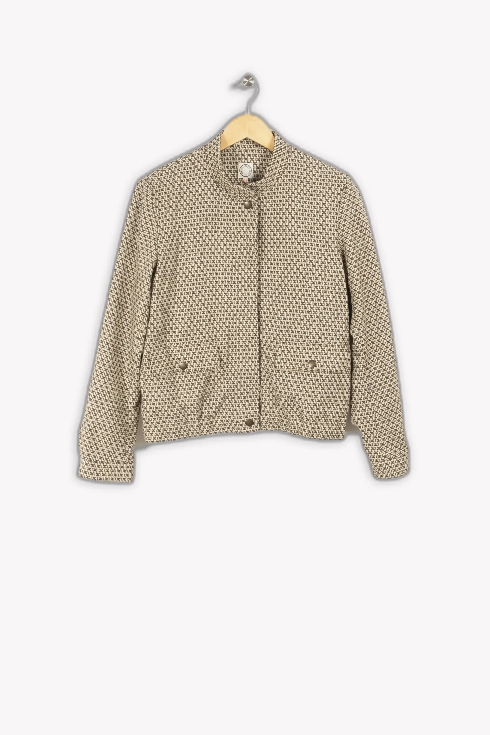 Sale Ines de la Fressange Paris Blouson Dino - 36 Marron