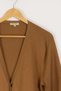 Sale Eric Bompard Cardigan - M/38 Marron
