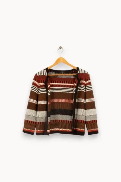 Flash Sale Maison 123 Cardigan à motifs - Taille M/38 Multicolore