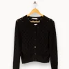 Shop Sandro Cardigan - S/36 Noir