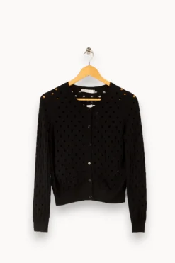Shop Sandro Cardigan - S/36 Noir