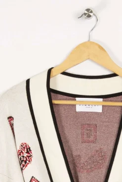 Best Claudie Pierlot Cardigan - S/36 Blanc