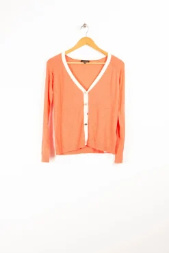 Discount Caroll Cardigan - S / 36 Orange