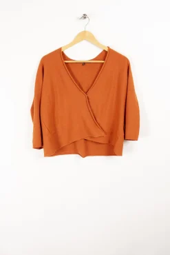 Sale La Fée Maraboutée Cardigan - S / 36 Orange
