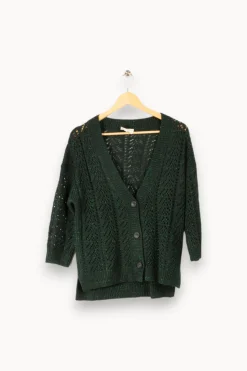 Clearance Maison 123 Cardigan - Taille M / 38 Vert