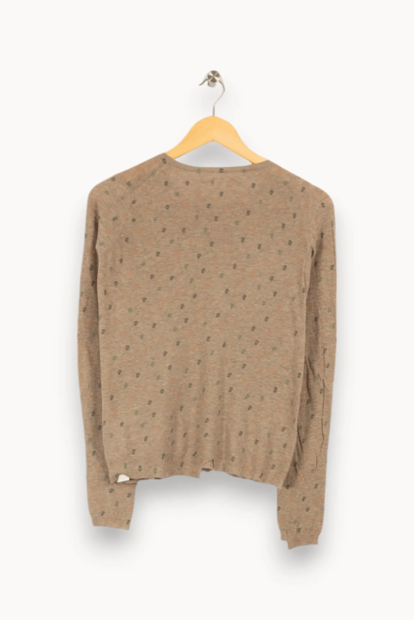 Outlet Zadig&Voltaire Cardigan à motifs - Taille S/36 Beige