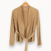 Clearance Majestic Filatures Cardigan foncé - Taille M/38 Beige