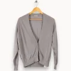 Clearance American Vintage Cardigan court - S / 36 Gris