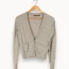 Fashion Comptoir des Cotonniers Cardigan - Taille XS/34 Gris