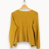 Clearance La Fée Maraboutée Cardigan - Taille XS/34 Jaune