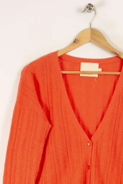 Store Absolut Cashmere Cardigan - Taille S/36 Orange