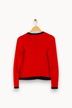 Online Des petits hauts Cardigan - Taille S/36 Rouge