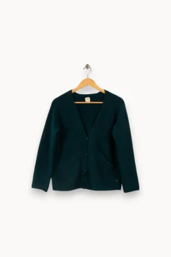 Cheap Des petits hauts Cardigan foncé - Taille S/36 Vert