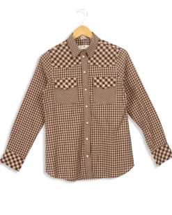 Store Ines de la Fressange Paris Chemise à carreaux s - 36 Marron