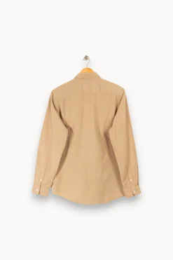 Shop Côtelé Paris Chemise - M/38 Beige