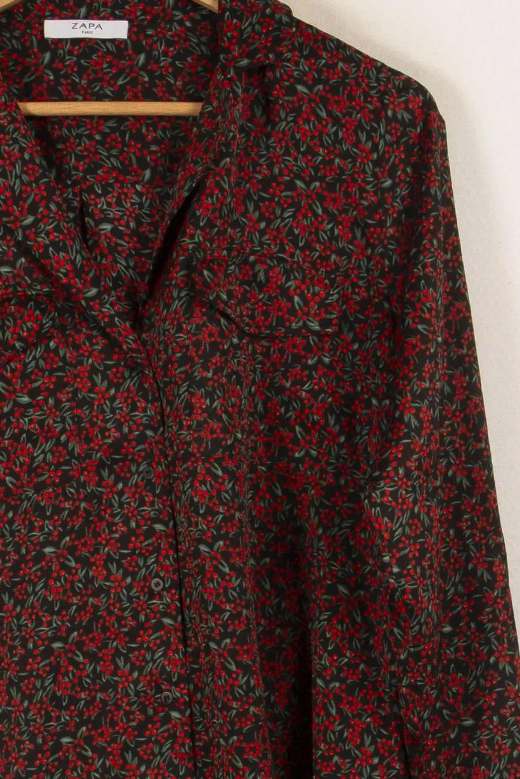 Cheap ZAPA Chemise à motifs - Taille S/36 Multicolore