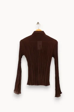 Sale Caroll Chemise - S/36 Marron