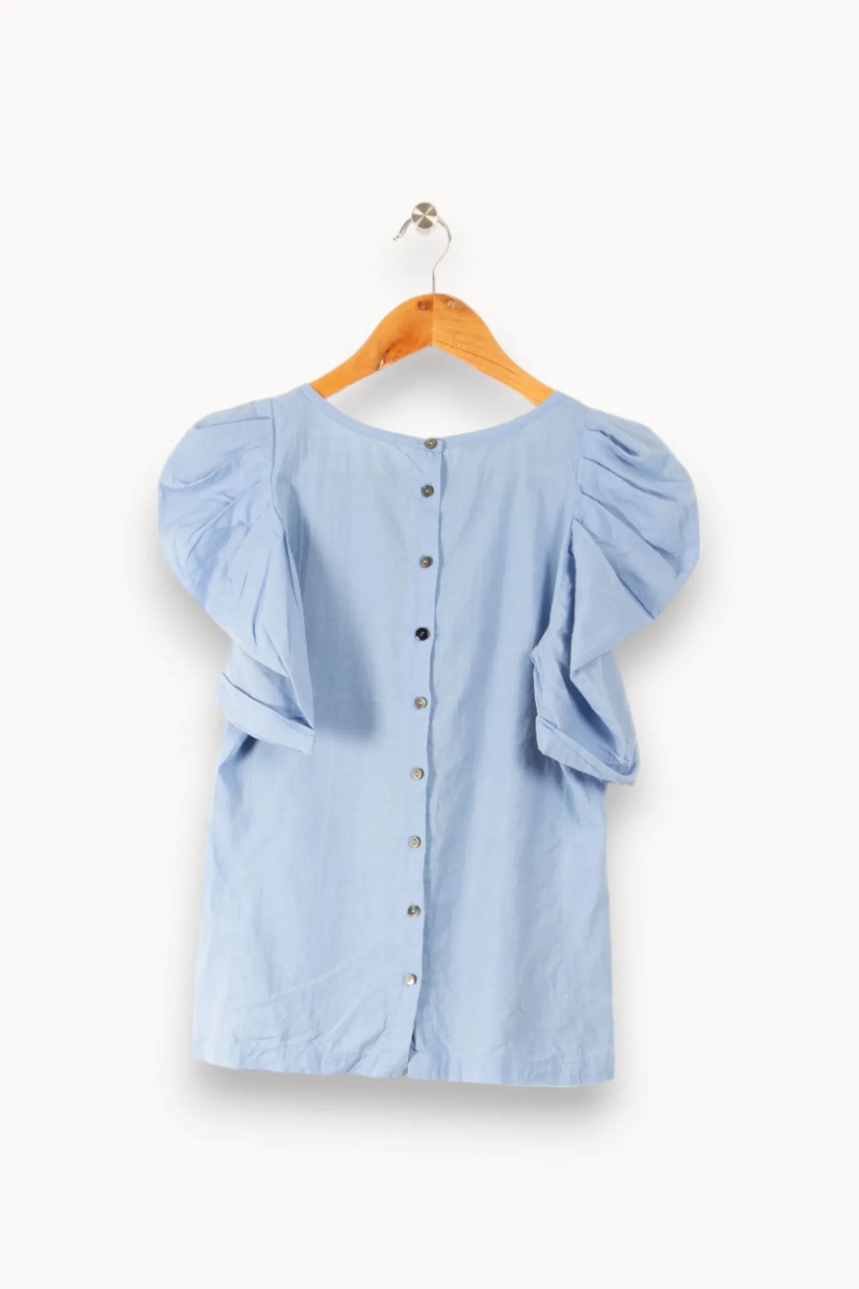 Fashion Maje Chemise - S/36 Bleu