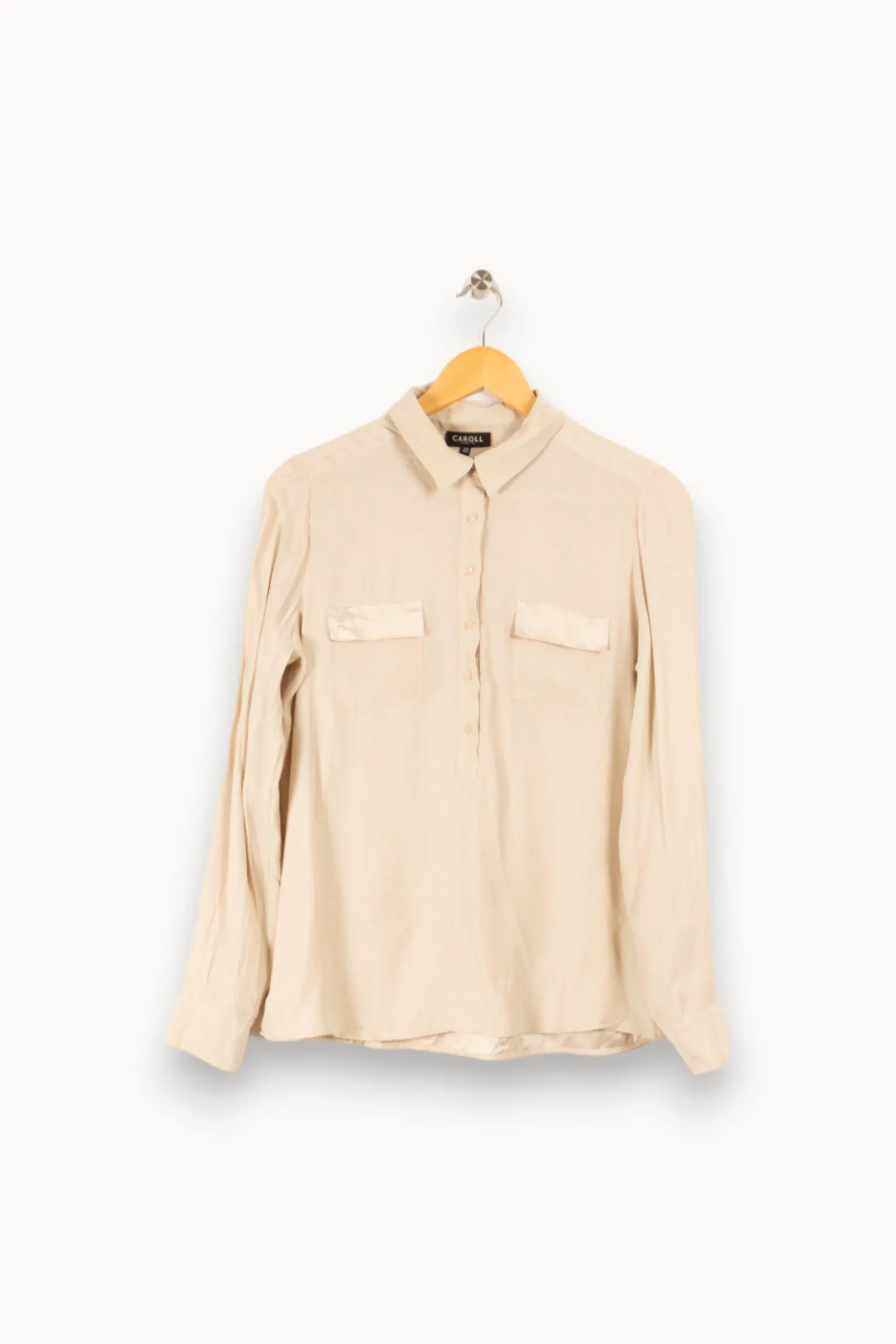 Cheap Caroll Chemise - Taille L/40 Beige