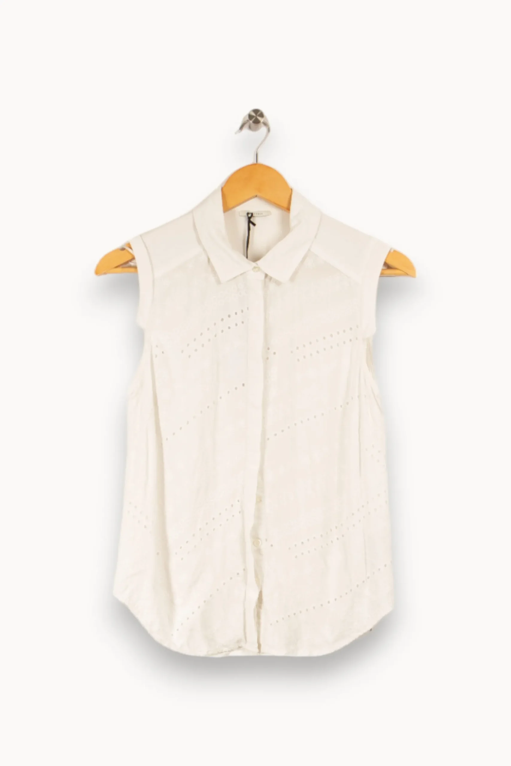 Fashion IKKS Chemise - Taille S/36 Blanc