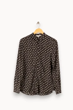 Fashion Sud express Chemise - Taille S/36 Noir
