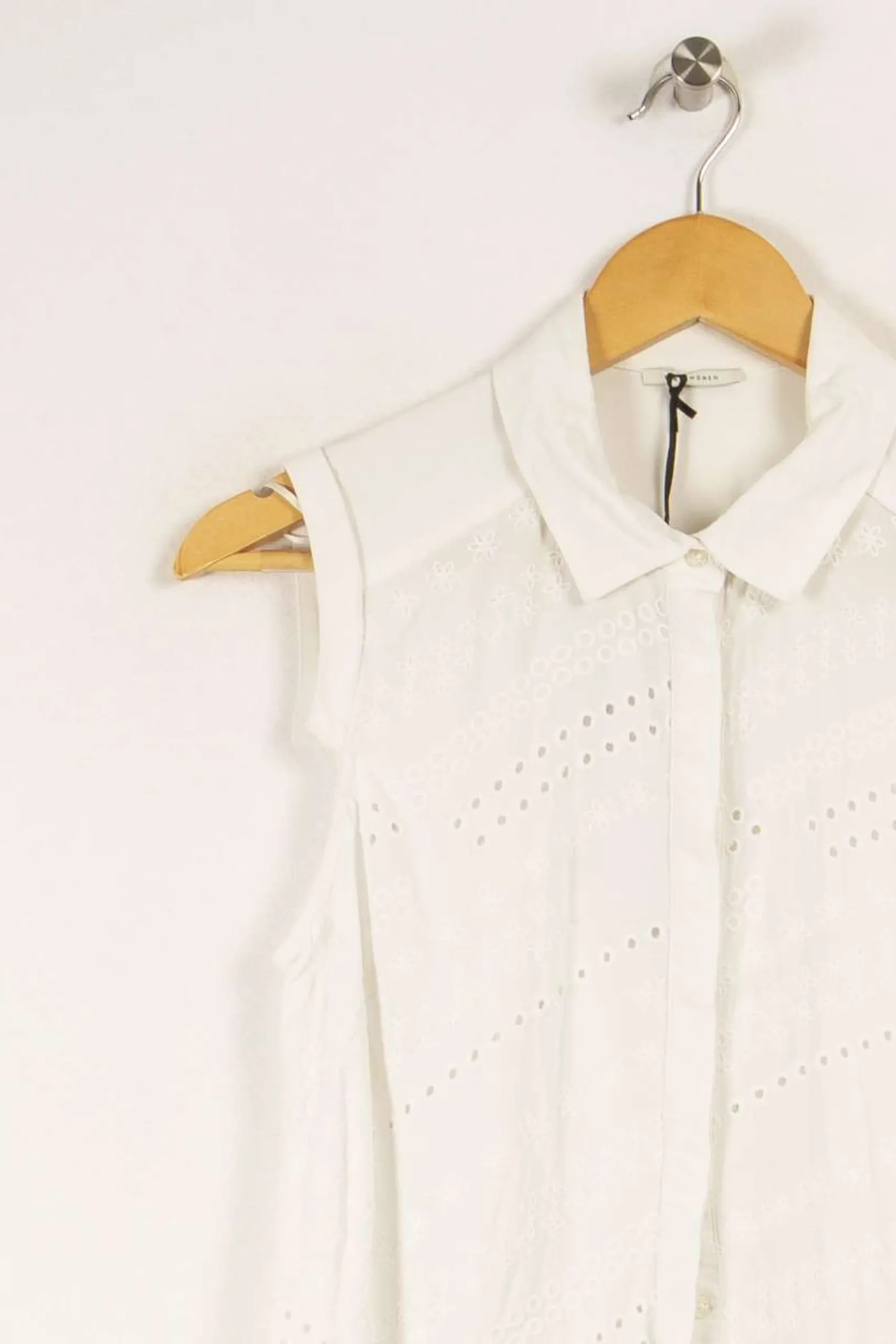 Fashion IKKS Chemise - Taille S/36 Blanc