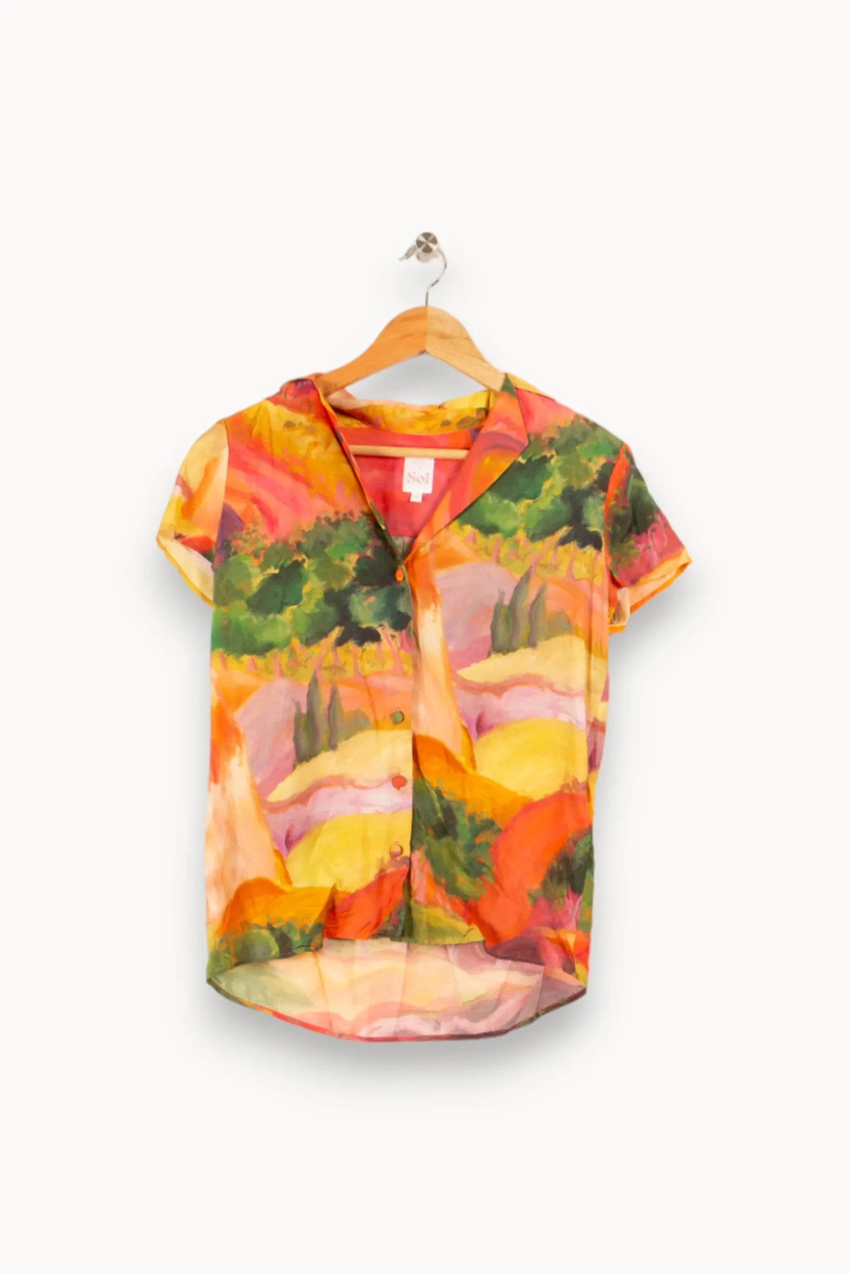 Best Soi Paris Chemise - Taille XS/34 Multicolore