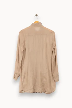 Shop La Fée Maraboutée Chemise - Taille L/40 Beige