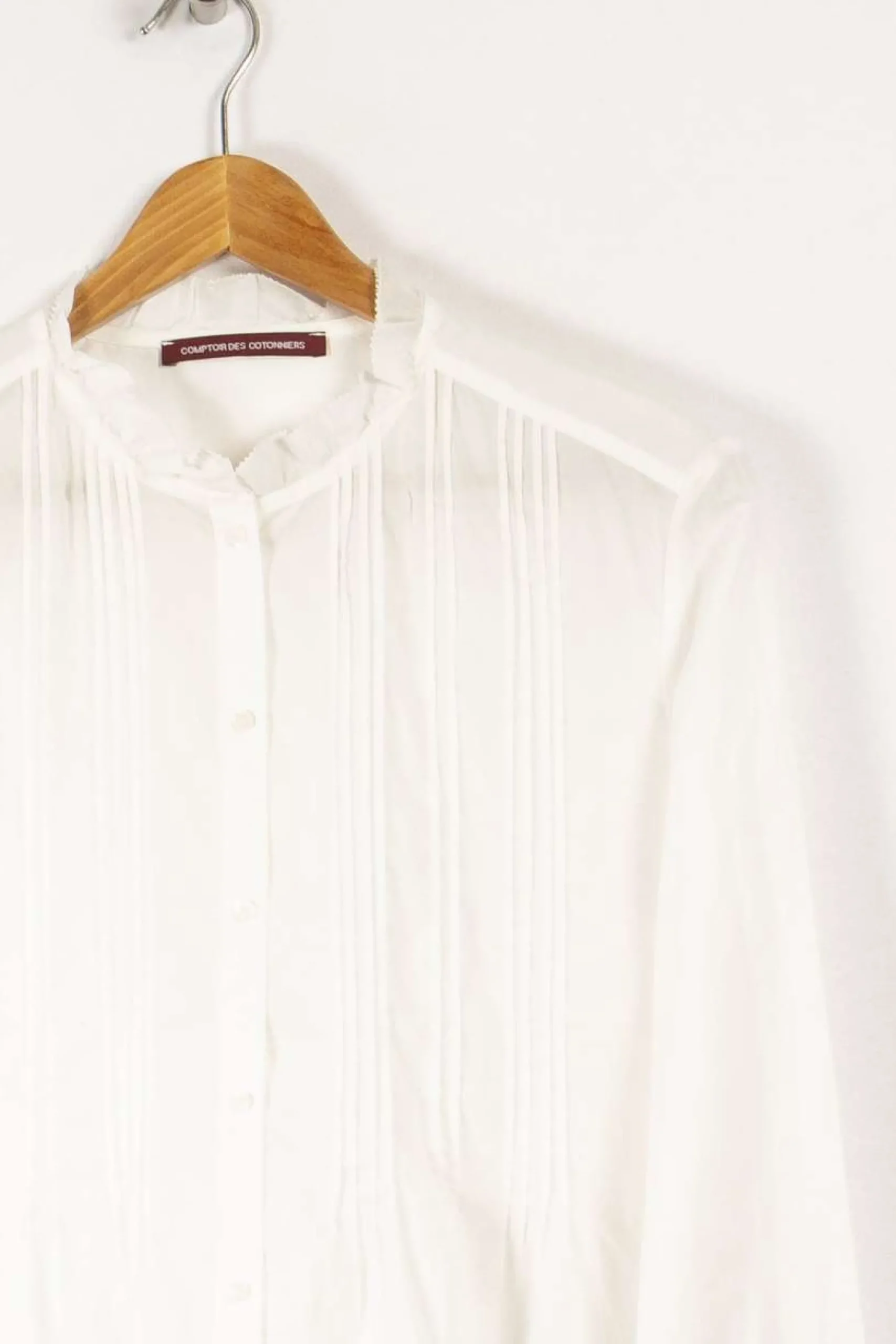 Cheap Comptoir des Cotonniers Chemise he - L / 40 Blanc
