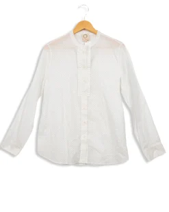 Outlet Ines de la Fressange Paris Chemise he à points - 44 Blanc