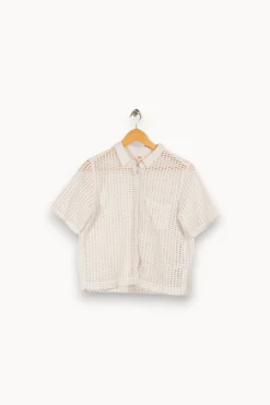 Clearance Levi's Chemise he - Taille M/38 Blanc