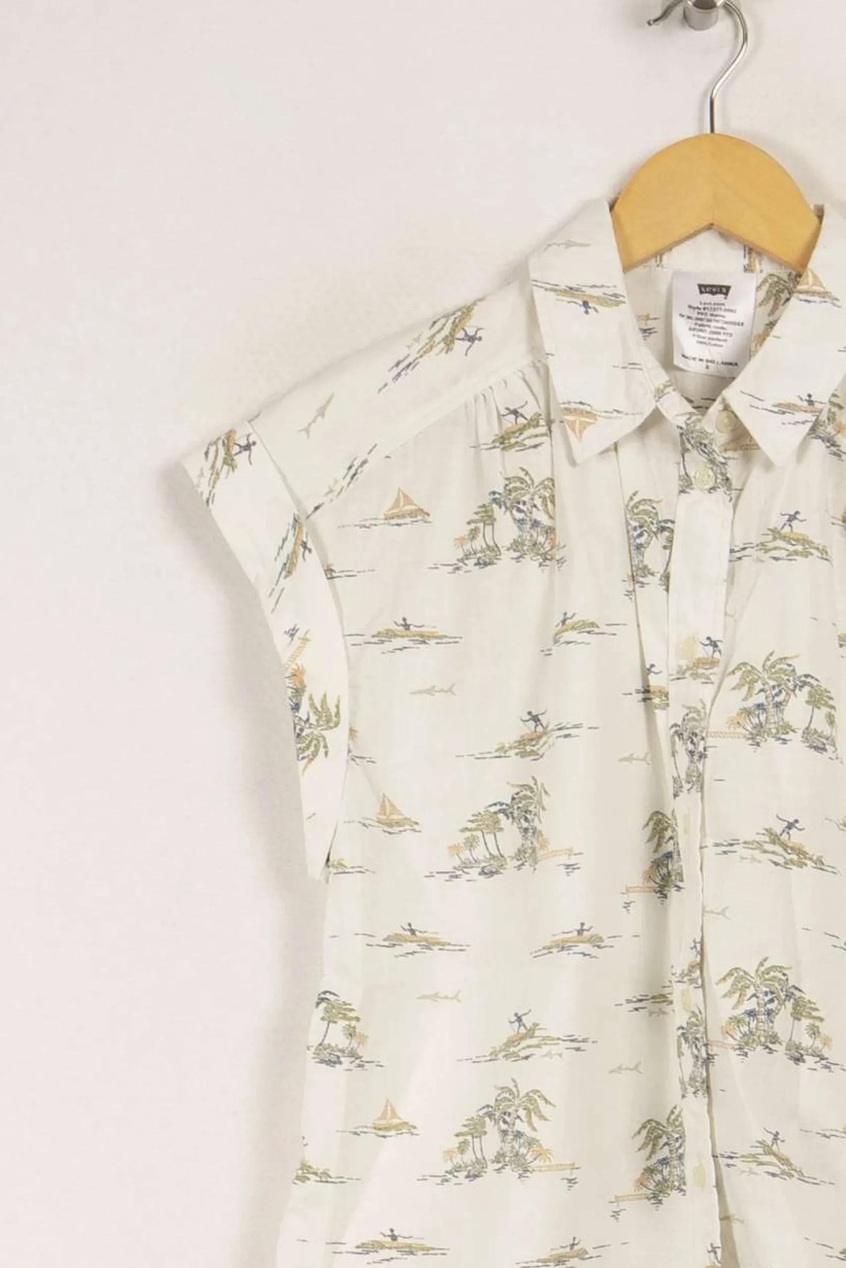 Best Sale Levi's Chemise he - Taille S/36 Blanc