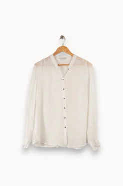 Clearance IKKS Chemise he - Taille XXL/44 Blanc