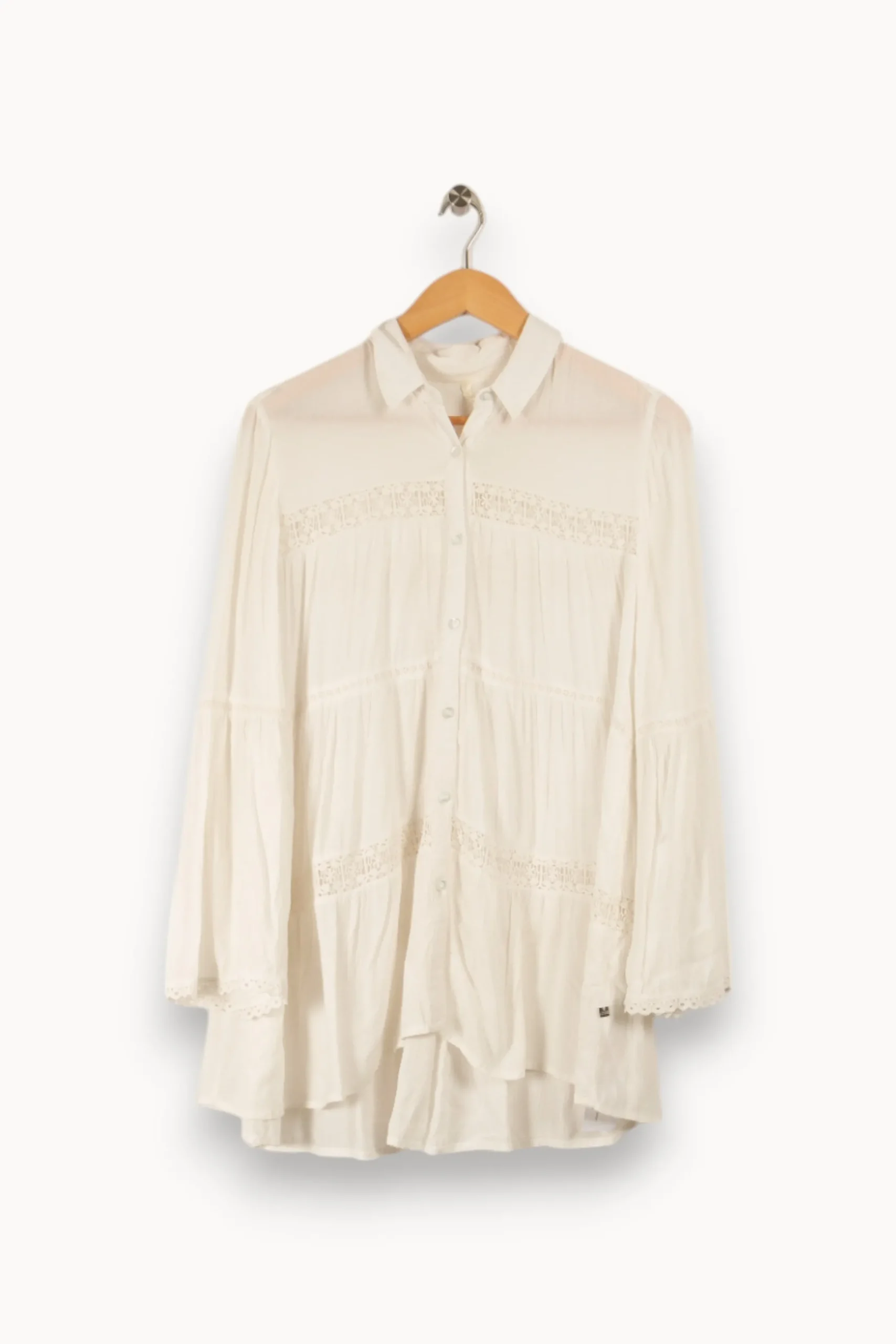 Cheap I.Code Chemise he avec broderies - Taille S/36 Blanc