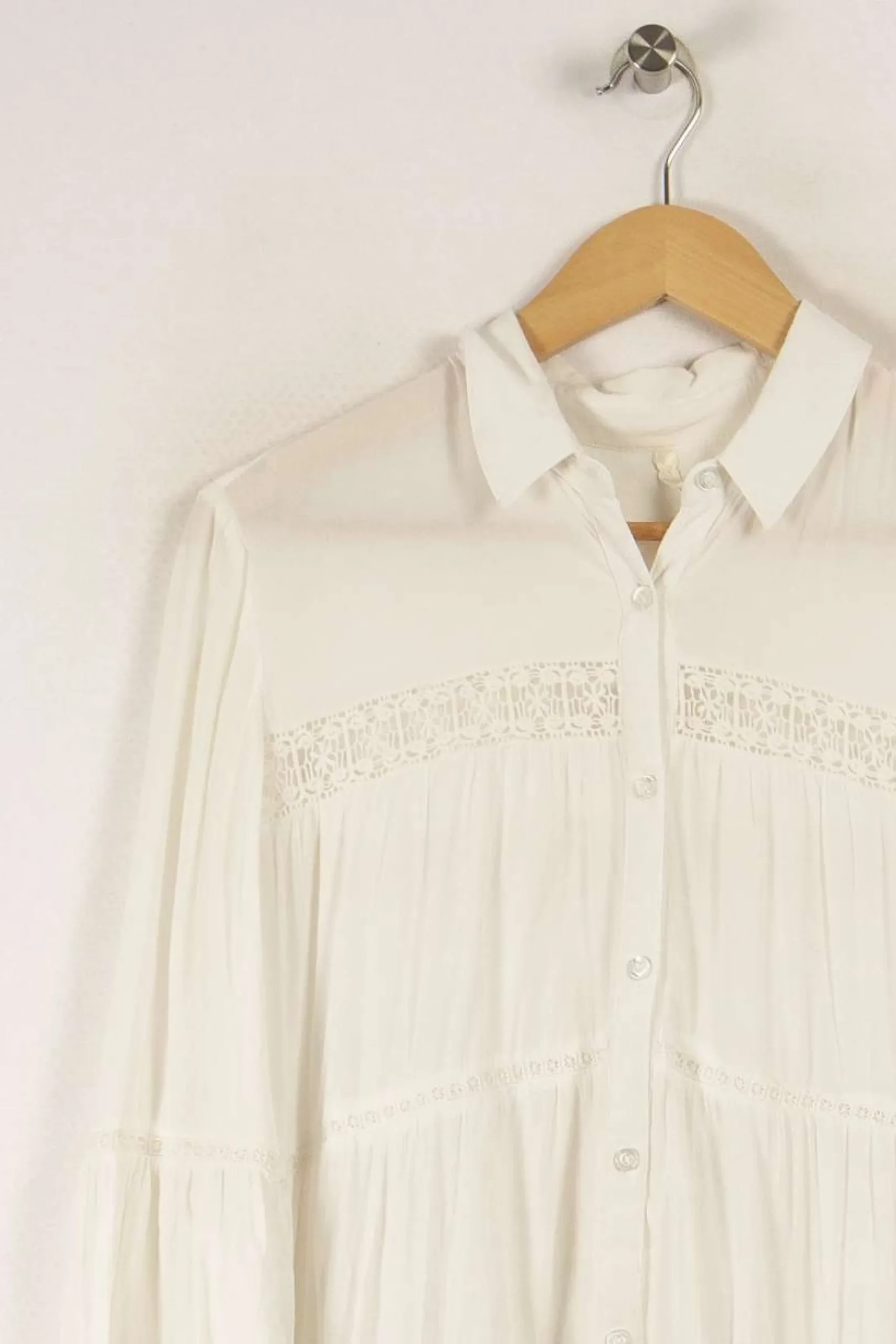 Cheap I.Code Chemise he avec broderies - Taille S/36 Blanc
