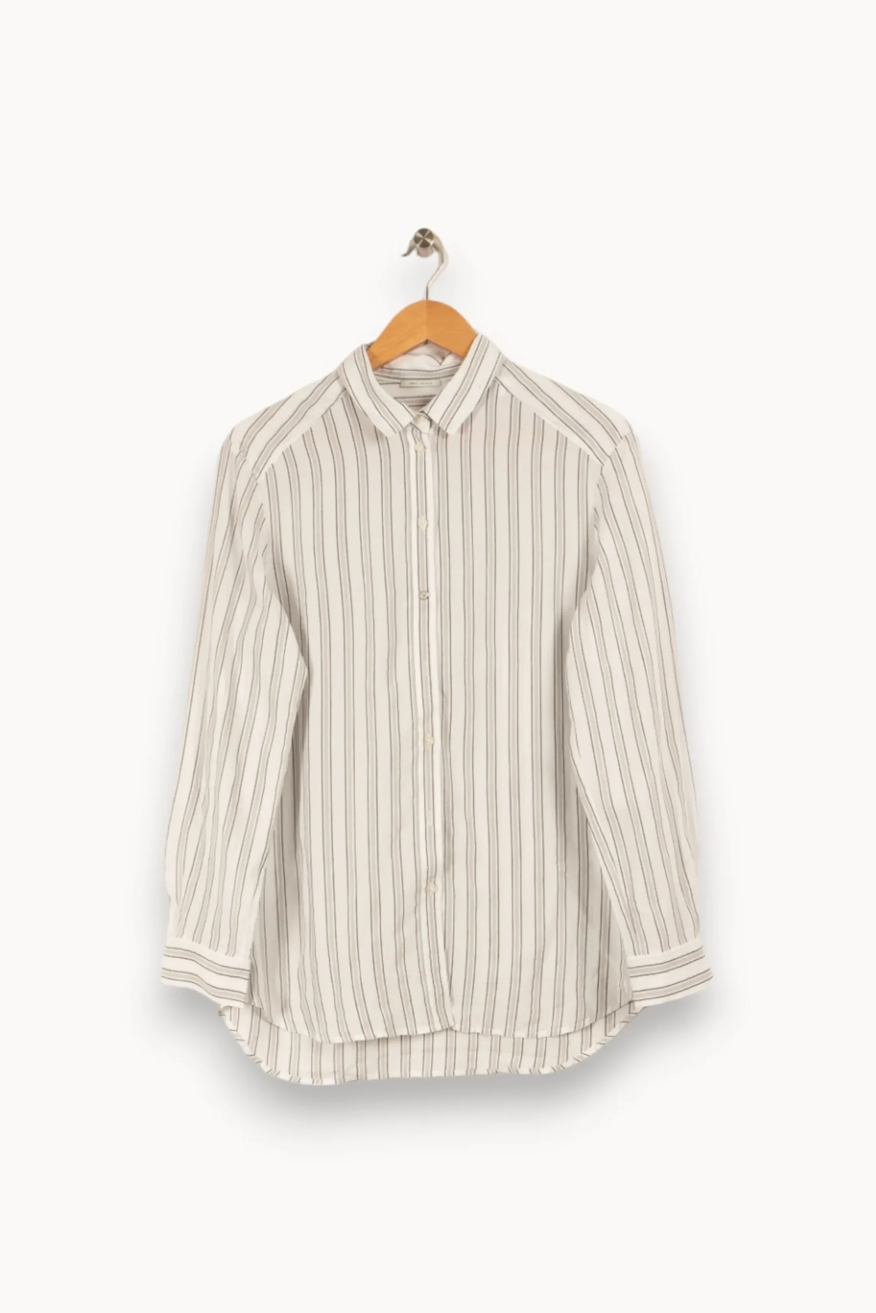 Clearance IKKS Chemise he rayée - Taille M/38 Blanc