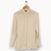 Clearance Comptoir des Cotonniers Chemise he/beige - Taille XS/34 Blanc