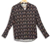 Store Ines de la Fressange Paris Chemise marine à motifs Multicolores - 36 Bleu