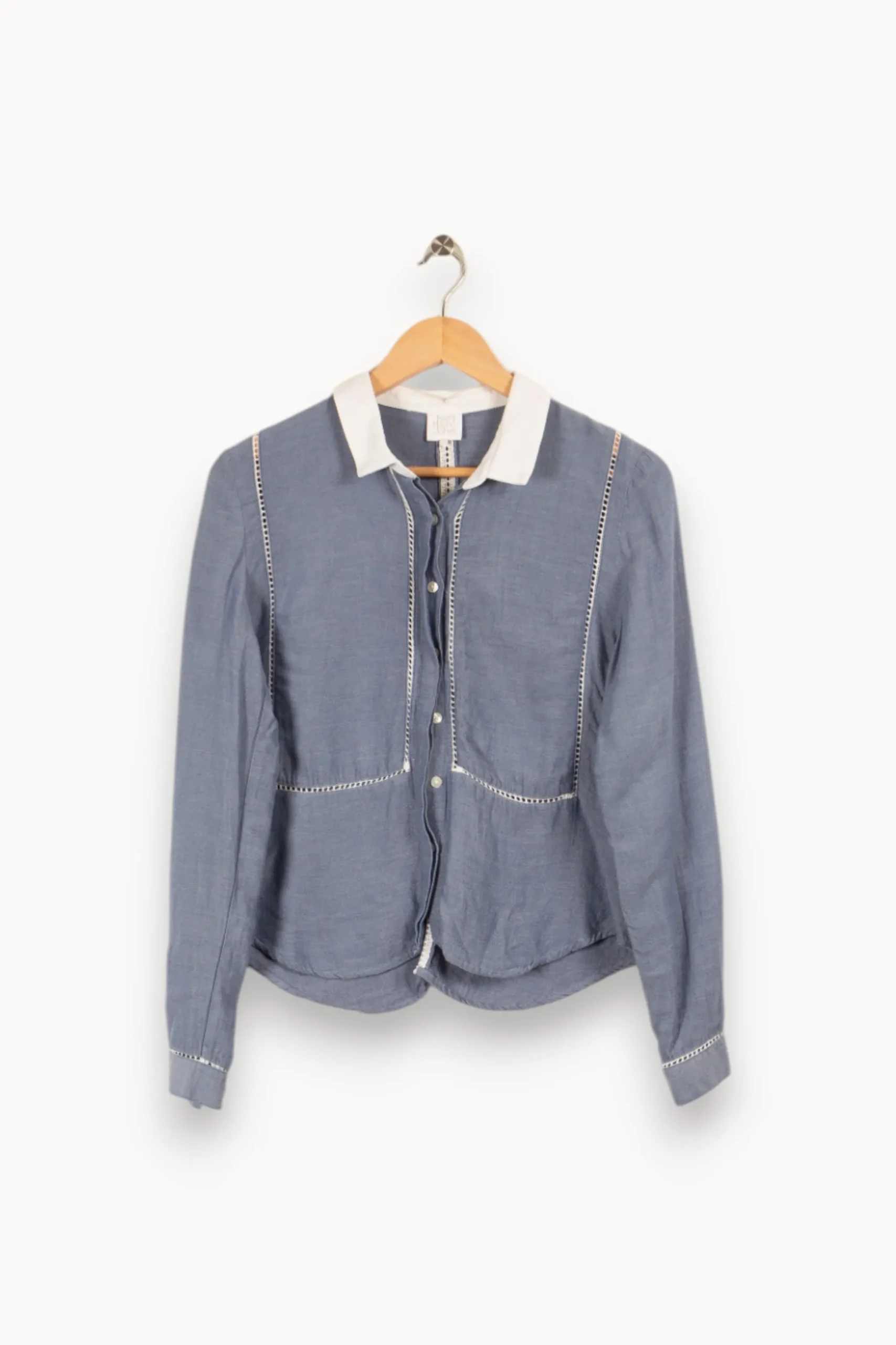 Fashion Karl Marc John Chemise e - Taille S/36 Bleu