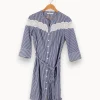 Flash Sale Gerard Darel Chemise e et blanche - Taille M/38 Bleu