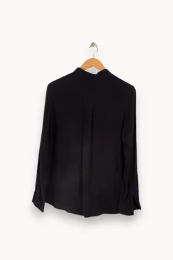 Outlet American Vintage Chemise e foncée - Taille M/38 Bleu