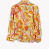 Best Sale Sézane Chemise colorée - XXS / 32 Multicolore