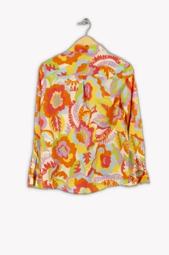 Best Sale Sézane Chemise colorée - XXS / 32 Multicolore