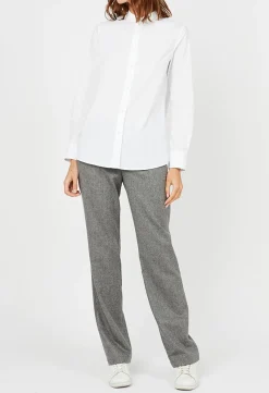 Cheap Ines de la Fressange Paris Chemise en flanelle - 34 Blanc
