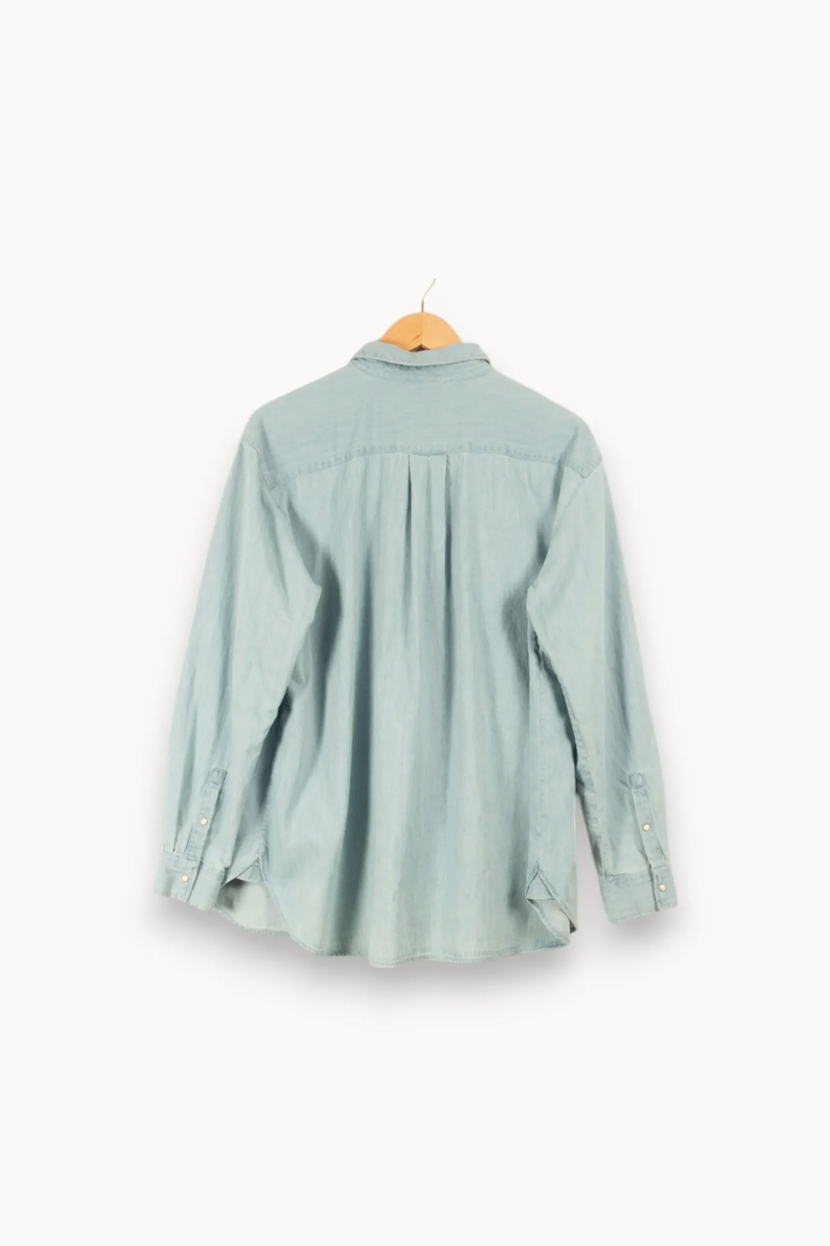 Flash Sale Sézane Chemise en jean e - Taille L/40 Bleu