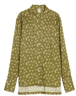 Cheap Ines de la Fressange Paris Chemise Falco kaki - 36 Vert
