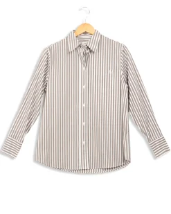 Best Ines de la Fressange Paris Chemise e à rayures - 36 Gris