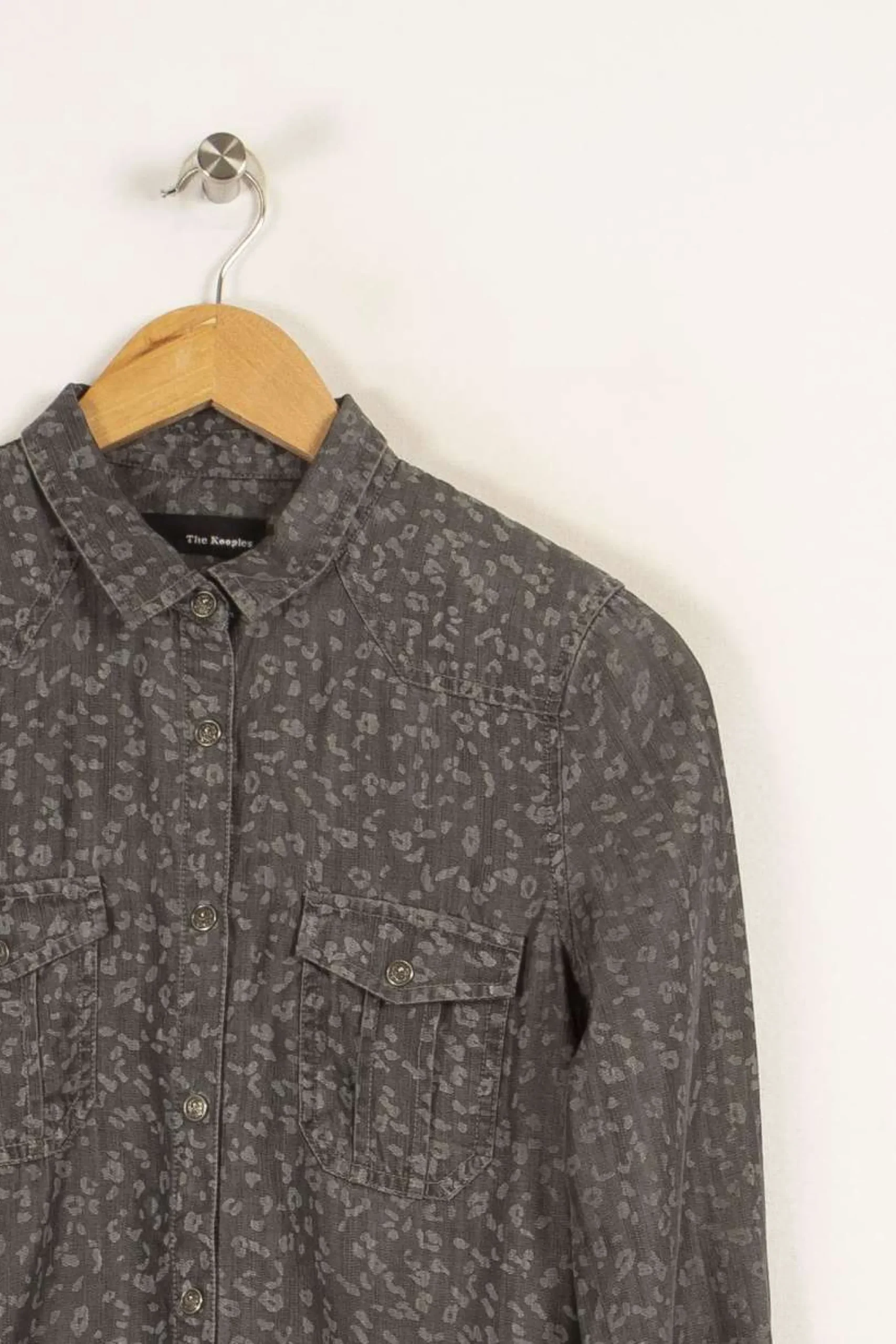 New The Kooples Chemise e - Taille M/38 Gris